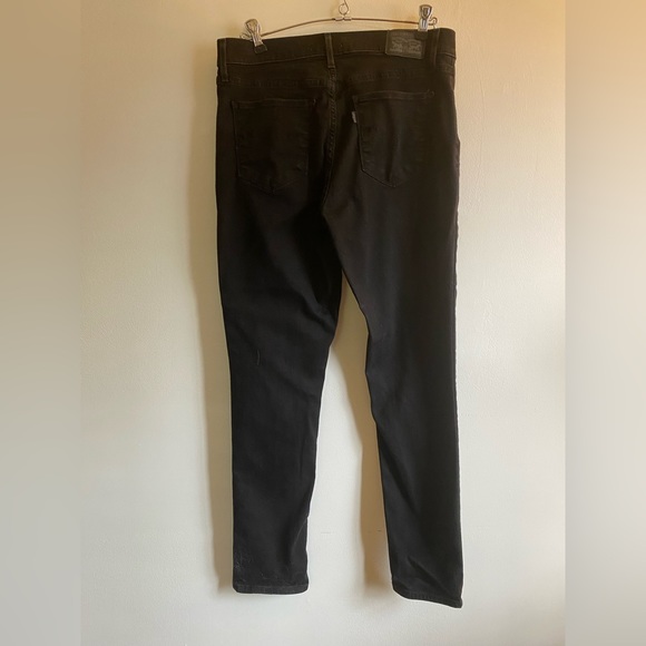 LEVI 311 Shaping Skinny BLACK Jeans width 30 length 28 12 - Picture 3 of 6